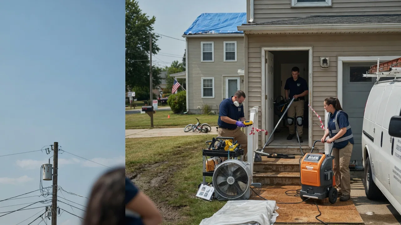 Water Damage Repair in Plover, WI near me